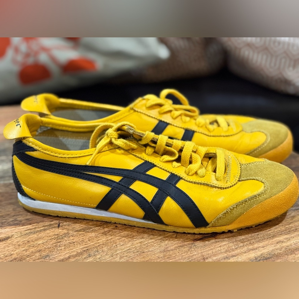 Onitsuka Tiger Mexico 66 ASICS Sneaker in Yellow Black Kill Bill